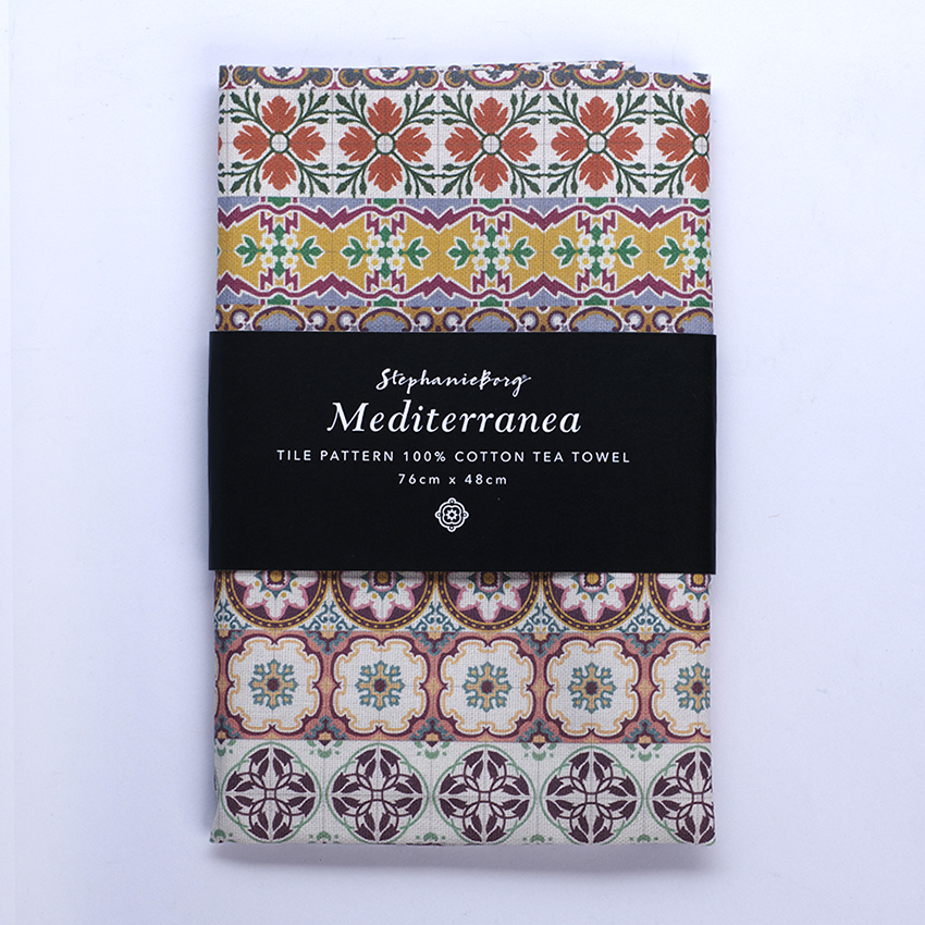 M teatowel folded